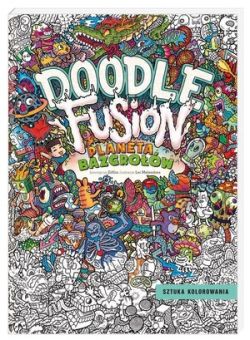 Okadka ksiki - Planeta bazgrow. Ksika do kolorowania