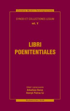 Okadka ksiki - Libri poenitentiales. Synody i kolekcje praw, tom V