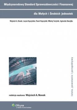 Okadka ksiki - Midzynarodowy Standard Sprawozdawczoci Finansowej dla maych i rednich jednostek