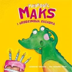 Okadka ksiki - Krokodyl Maks i urodzinowa zagadka