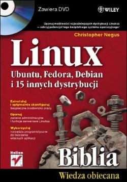 Okadka ksiki - Linux. Biblia. Ubuntu, Fedora, Debian i 15 innych dystrybucji
