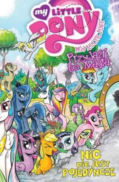 Okadka ksiki - Mj Kucyk Pony  Przyja to magia, tom 5