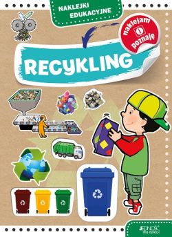 Okadka ksiki - Naklejki edukacyjne. Recykling