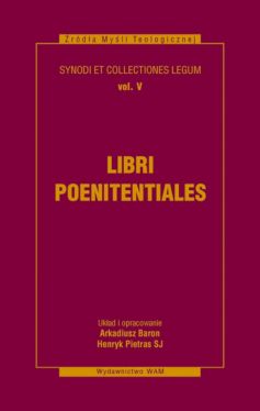 Okadka ksiki - Libri Poenitentiales. Synody i kolekcje praw, tom V