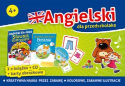 Okadka ksiki - Pakiet Angielski dla przedszkolaka 4+ 