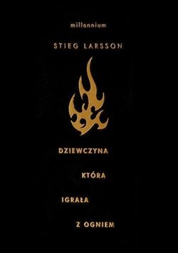 Okadka ksiki - Dziewczyna, ktra igraa z ogniem
