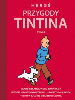 Okadka ksiki - Przygody Tintina. Tom 4