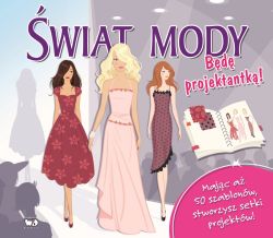 Okadka ksiki - wiat mody. Bd projektantk