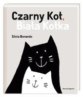Okadka ksiki - Czarny Kot, Biaa Kotka