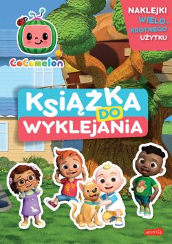 Okadka ksiki - Cocomelon. Ksika do wyklejania
