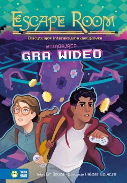 Okadka ksiki - Escape Room. Gra wideo