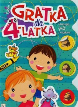 Okadka ksiki - Gratka dla 4-latka cz.1