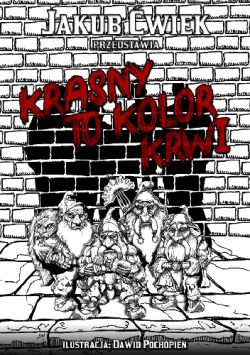 Okadka ksiki - Krasny to kolor krwi