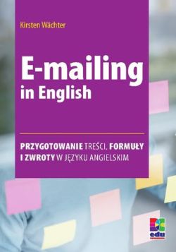 Okadka ksiki - E-mailing in English