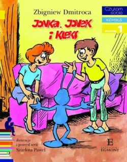 Okadka ksiki - Czytam sobie. Jonka, Jonek i Kleks