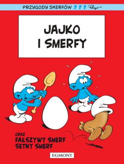 Okadka ksiki - Jajko i Smerfy