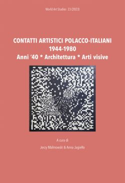 Okadka ksiki - Contatti artistici polacco-italiani 19441980. Anni 40 / Architettura / Arti visive