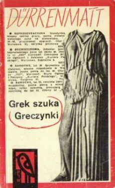 Okadka ksiki - Grek szuka Greczynki