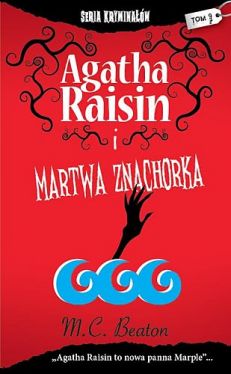 Okadka ksiki - Agatha Raisin i martwa znachorka 