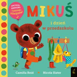 Okadka ksiki - Ksika dwikowa. Miku i dzie w przedszkolu