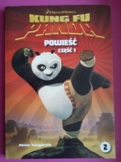 Okadka ksiki - King fu Panda- powie cz 1