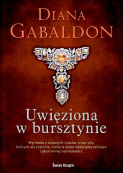 Okadka ksiki - Uwiziona w bursztynie