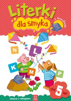 Okadka ksiki - Literki dla smyka z krecikiem