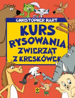 Okadka ksiki - Kurs rysowania zwierzt z kreskwek