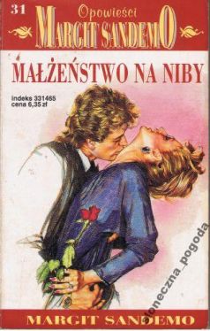 Okładka książki - Małżeństwo na niby