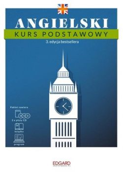 Okadka ksiki - Angielski Kurs podstawowy. 3 edycja. ksika + 3 pyty CD + program