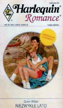 Okadka ksiki - Niezwyke lato