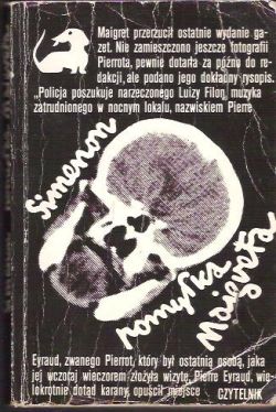 Okadka ksiki - Pomyka Maigreta