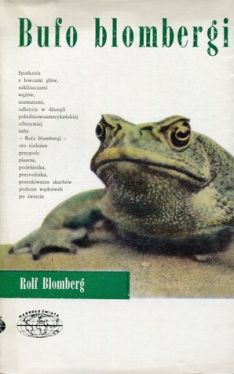 Okadka ksiki - Bufo Blombergi. Wdrwki i przygody