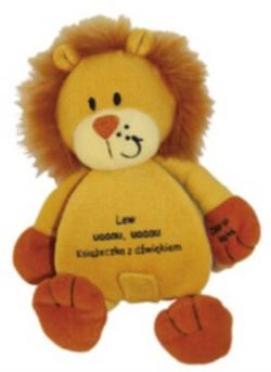 Okadka ksiki - Lew. Uaaau, uaaau. Ksieczka z dwikiem