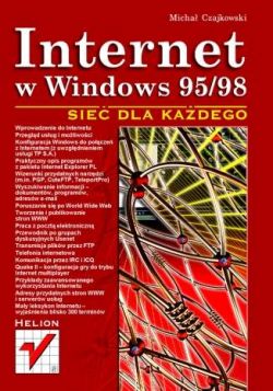 Okadka ksiki - Internet w Windows 95/98. Sie dla kadego