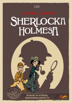 Okadka ksiki - Komiksy paragrafowe Cztery ledztwa Sherlocka Holmesa