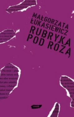 Okadka ksiki - Rubryka pod R