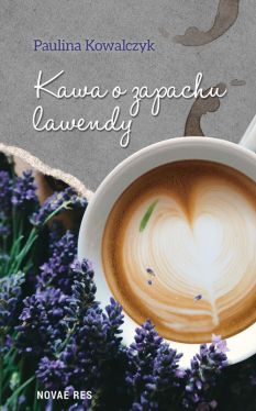 Okadka ksiki - Kawa o zapachu lawendy