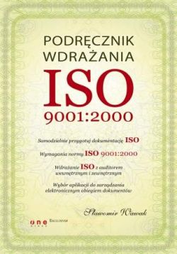 Okadka ksiki - Podrcznik wdraania ISO 9001:2000
