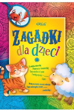 Okadka ksiki - Zagadki dla dzieci 