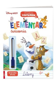 Okadka ksiki - Disney uczy. Przygoda z czytaniem. Elementarz