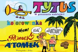 Okadka ksiki - Tytus, Romek i A'Tomek. Kolorowanka 5