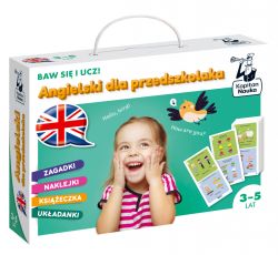 Okadka ksiki - Baw si i ucz! Angielski dla przedszkolaka