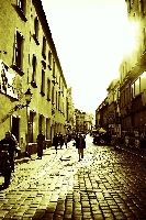 ulica w strone s�o�ca