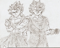 Gogeta I Vegitto z DBZ