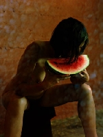 Kobieta z arbuzem - Masy kompozycyjne