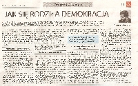 Jak si rodzia demokracja - o 