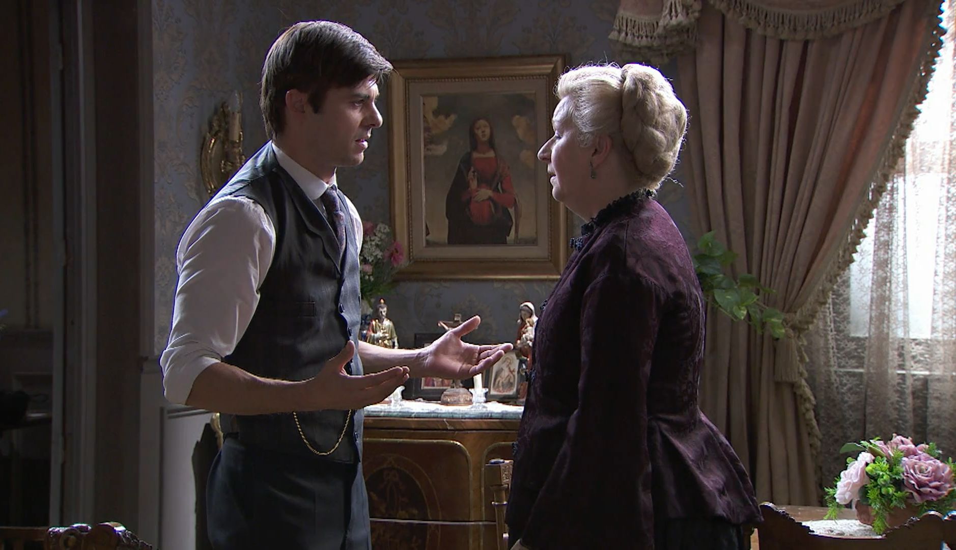 News Akacjowa 38 odc. 668. Simon nie wierzy w �mier� Elviry. Teresa planuje dzia�a� przeciwko Cayetanie. Streszczenie 668 i 669 odc. 