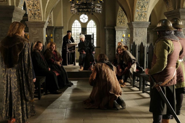 News Korona kr�l�w. Jagiellonowie - 104 odc. Panowie krakowscy naciskaj� kr�la na ponowny o�enek. Streszczenie 104 i 105 odc.