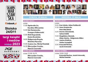 News Skarpa Warszawska na Targach Ksi��ki i Medi�w Vivelo 2023